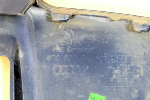 Q5 8R Stoßstange Frontstoßstange vorne nur Lippe Unterteil Spoiler LZ5A -Mängel (148137)