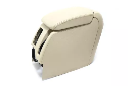 VW Eos 1F Mittelarmlehne Armlehne Fach Lehne Mittelkonsole beige besch UHQ (148244)