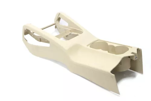 VW Golf 5 V 1K Eos Mittelkonsole Mitteltunnel um Schaltung beige besch UHQ (148246)