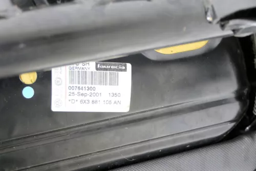 Arosa Lupo Sitz vorne links Fahrersitz Höhenverstellung schwarz College blau sch (148282)