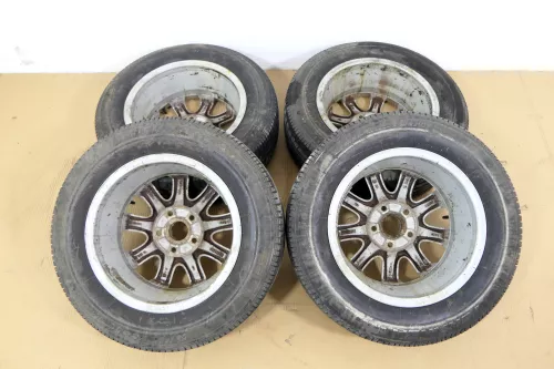 4x Passat 3C Golf Alufelgen Felgen Reifen 1K0601025A Sommerreifen Misano 5-6mm (148433)