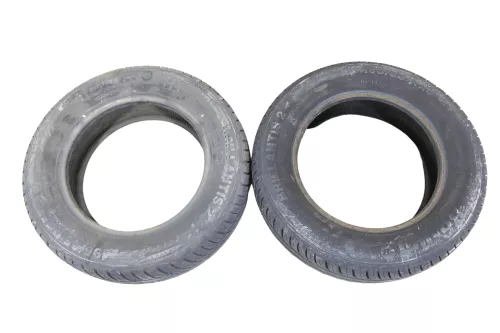 2x VW Caddy Sharan Reifen 195/65 R15 95T Sommerreifen 2x ca. 6-7 mm NUR REIFEN (148682)