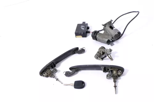 VW Polo 6N Schloßsystem Türgriff Heckschloß + 1x Schlüssel Schloß Zündschloß (148718)