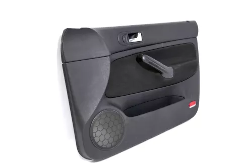 1x Golf 4 Bora Türverkleidung Verkleidung Tür vorne rechts 4/5-Türer Griff schwa (148778)