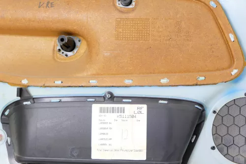 1x Golf 4 Bora Türverkleidung Verkleidung Tür vorne rechts 4/5-Türer Griff schwa (148778)