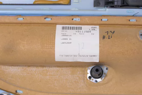 1x VW Golf 4 1J Limousine Türverkleidung Verkleidung Tür hinten rechts Griff (148779)