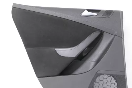 VW Passat 3C Kombi Türverkleidung Verkleidung Tür hinten links schwarz (148782)