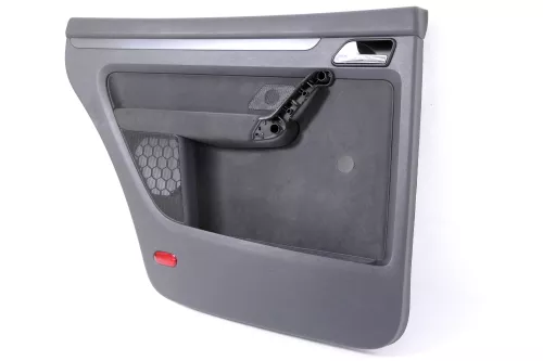 VW Touran 1x Türverkleidung Verkleidung Tür hinten links anthrazit Lautsprecher (148783)