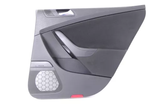 VW Passat 3C Variant Türverkleidung Verkleidung Tür hinten rechts schwarz