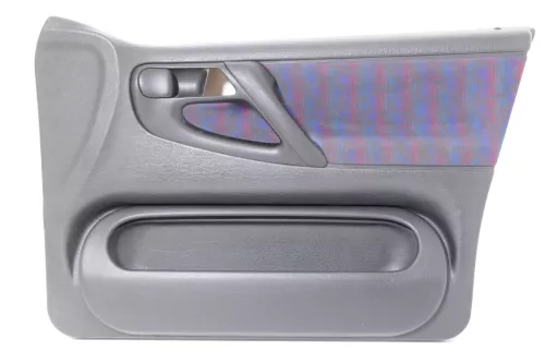 1x Polo 6N Türverkleidung Verkleidung Tür vorne rechts 4/5-Türer off-black lila