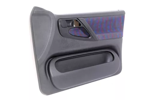 1x Polo 6N Türverkleidung Verkleidung Tür vorne rechts 4/5-Türer off-black lila (148805)