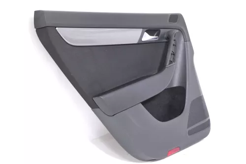 1x Passat 3C B7 Kombi Türverkleidung Verkleidung Tür hinten links schwarz (148813)