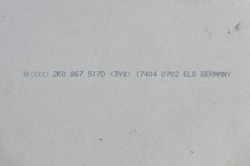 VW Caddy 2k Himmel Innenraum Decke Dachhimmel Dach oben grau hinten (148897)