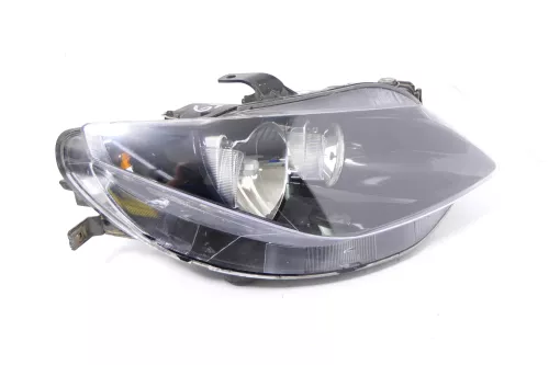 2x Seat Ibiza 6J Scheinwerfer rechts + links vorne schwarz (148958)