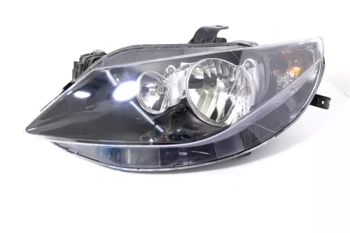 2x Seat Ibiza 6J Scheinwerfer rechts + links vorne schwarz (148958)