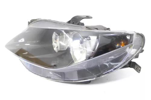 2x Seat Ibiza 6J Scheinwerfer rechts + links vorne schwarz (148958)