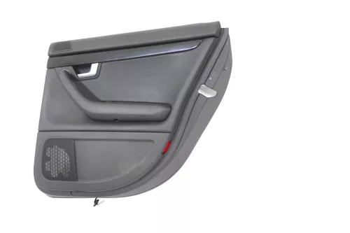 1x A4 8E B6 Türverkleidung Verkleidung Tür hinten rechts schwarz Buffalino Leder (149054)