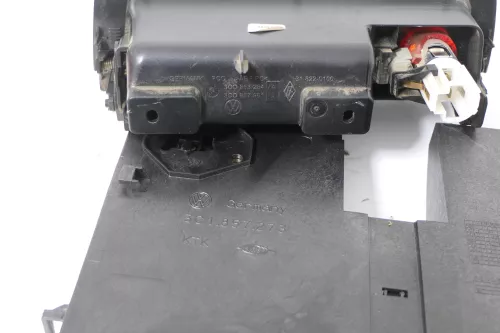 Passat 3C Mittelkonsole Verkleidung Klappe Abdeckung Dekor silber alu gebürstet (149127)