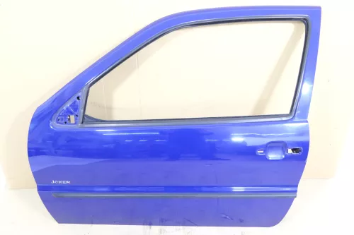 VW Polo 6N 6N2 Tür vorne links Fahrertür 2/3-Türer blau LD5D