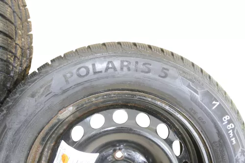 4x VW Golf 6 Plus 5M 195/65 R15 91T Winterreifen M+S Felgen Reifen M&S ca.8mm (149148)