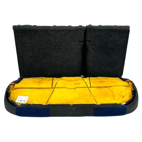 Golf 5 V Sitz Sitze hinten Rückbank Rücksitzbank 3 Punkt Lehne anthrazit blau (149182)