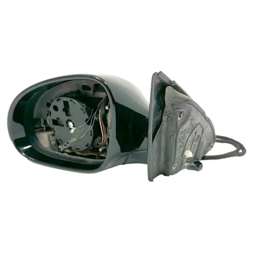 Passat 3C elektrischer Spiegel Außenspiegel links schwarz anklappbar abblendbar (149193)