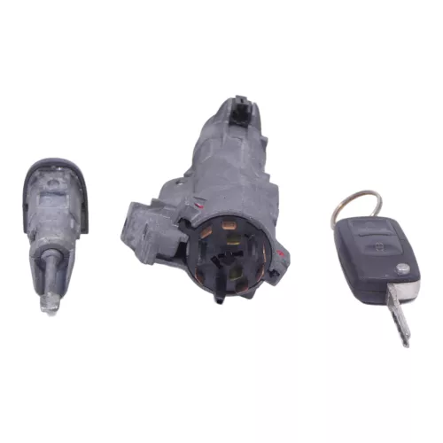 Skoda Octavia 1U Schloßsystem Türschloß 1x Funk Schlüssel Schloß Zündschloß Tür (149270)