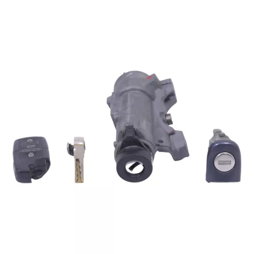 VW Polo 9N 9N3 Schloßsystem Türschloß und 1x Schlüssel Schloß + Zündschloß Funk