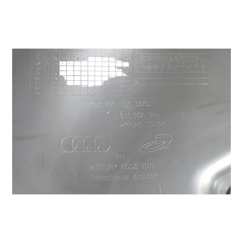 Q2 Türverkleidung Verkleidung Tür vorne rechts schwarz ORIGINAL von NEUFAHRZEUG (149416)