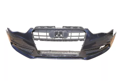 Audi A5 8T Frontstoßstange Stoßstange vorn vorne Stoßfänger blau LX5R Facelift