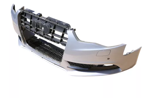 Audi A5 8T Frontstoßstange Stoßstange vorn vorne Stoßfänger silber LZ7G Facelift (149432)