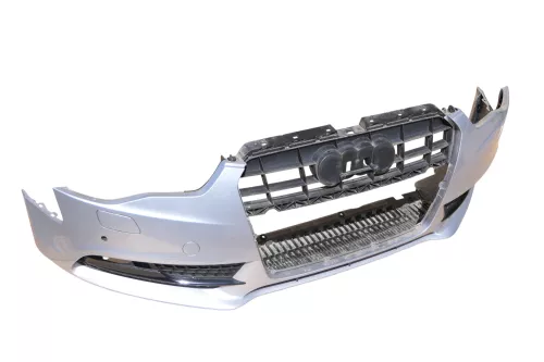 Audi A5 8T Frontstoßstange Stoßstange vorn vorne Stoßfänger silber LZ7G Facelift (149432)