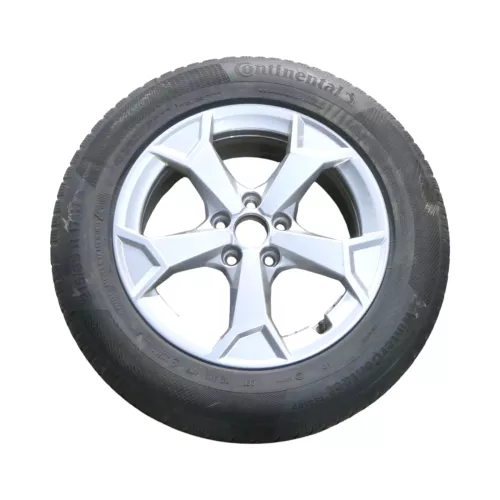 4x Audi Q3 Alufelgen 215/65R17 99H Winterreifen Reifen 3,5-4,5mm 83A071497-8Z8 (149620)