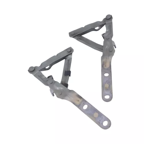 2x VW T5  Scharniere für Motorhaube Klappe links + rechts Frescogrün LA6W (149672)