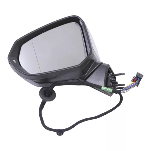 Q2 GA 81A Spiegel Außenspiegel links grau LX7M anklappbar elektrisch +Glas (149752)