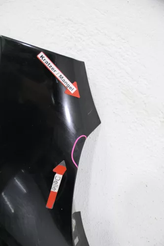 VW Fox 5Z Kotflügel vorne rechts schwarz L041 (150104)