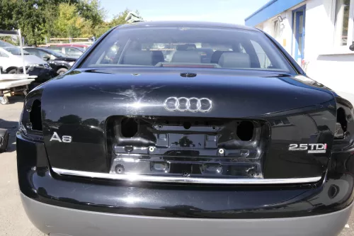 Audi A6 4B Limousine Kofferraumklappe hinten Heckklappe Deckel LY9B schwarz