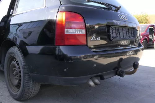 Audi A4 B5 Kombi Varia Stoßstange hinten Heckstoßstange schwarz LY9B Facelift (150187)