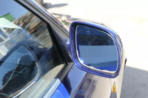 Audi A4 B5 Spiegel Außenspiegel rechts elektrisch blau LZ5K (150203)