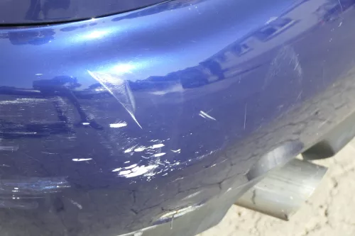 Audi A4 B5 Limousine Stoßstange hinten Heckstoßstange blau LZ5K biscaBj99 (150206)