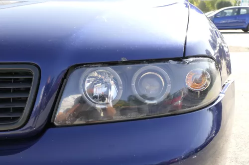 Audi A4 B5 Motorhaube Haube Klappe vorne blau LZ5K blau bis ca. Bj. 1999 (150209)