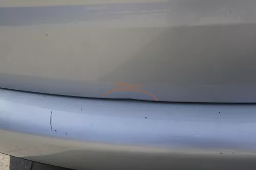 VW Touran 1T Stoßstange hinten Heckstoßstange Stoßfänger silber grau LA7W metl (150300)