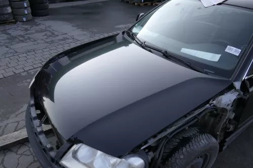 VW Passat 3BG Motorhaube Klappe vorne vorn Haube schwarz LC9X Deep Black met (150343)