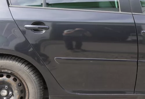 VW Golf 5 V 1K Tür nur das Türblatt hinten rechts 4/5-Türer schwarz LC9Z