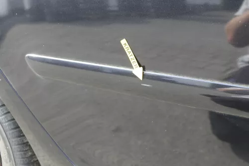 VW Golf 5 V 1K Tür nur das Türblatt hinten rechts 4/5-Türer schwarz LC9Z (150369)