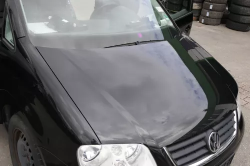 VW Touran 1T Caddy 2K Motorhaube Klappe Frontklappe schwarz LC9Z metallic (150405)