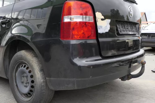 VW Touran 1T Stoßstange hinten Heckstoßstange Stoßfänger schwarz LC9Z blackmagic (150414)