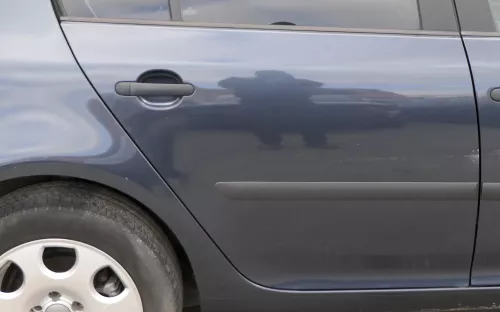 VW Golf 5 V 1K Tür nur das Türblatt hinten rechts 4/5-Türer blau LC5F