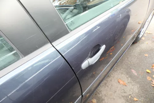 VW Golf 5 V 1K Tür vorne rechts Beifahrertür 4/5-Türer blau LC5F nur TÜRBLATT (150462)