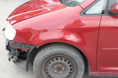 VW Touran 1T Kotflügel vorne links braun rot LA3W rot 1T0821022A ca.2003-2006